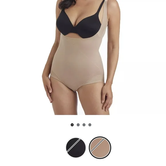 Inside Magic by Naomi & Nicole Tummy Tuck Shapewear - Black - Picture 4 of 7